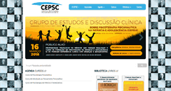 Desktop Screenshot of cepsc.org.br